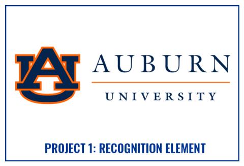 Auburn University Logo and Project One text