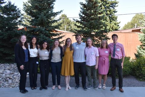 Co-PI Dr. Eva Rose Balog and members of her research lab